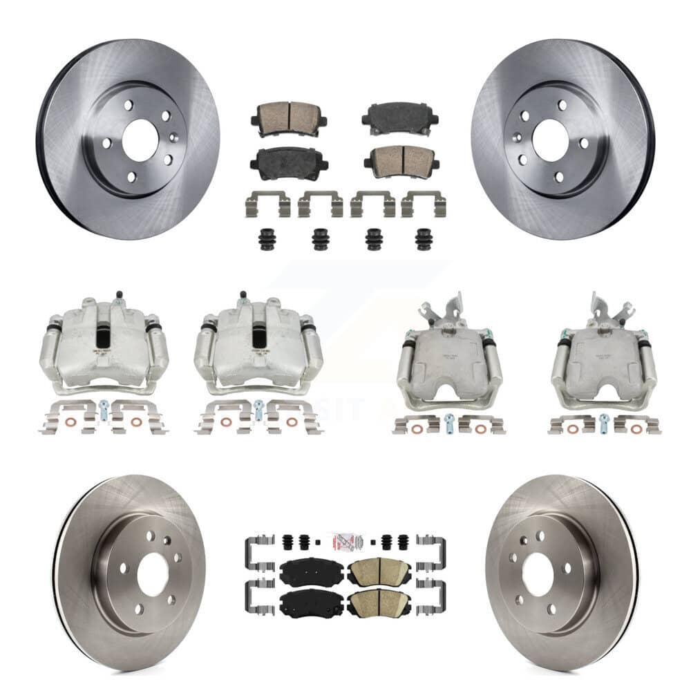 Transit Auto - KC8-102478N - Front and Rear Disc Brake Kits