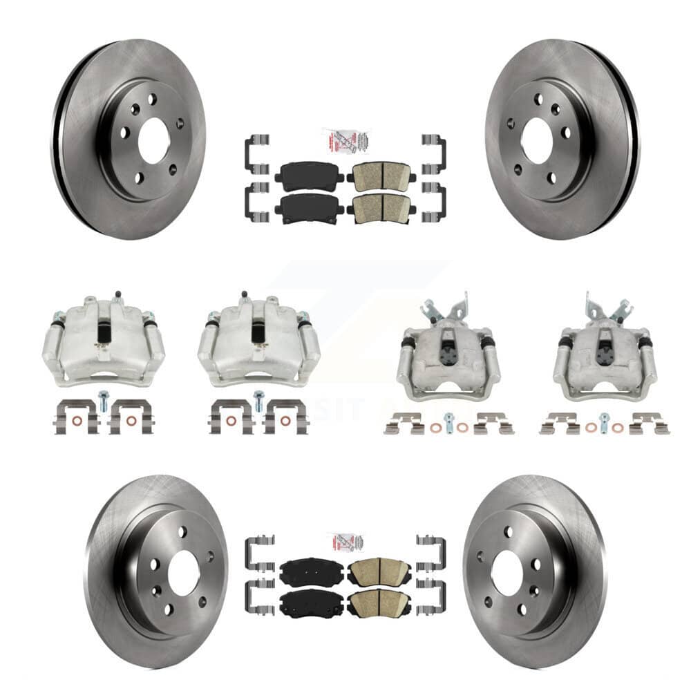 Transit Auto - KC8-102483N - Front and Rear Disc Brake Kits