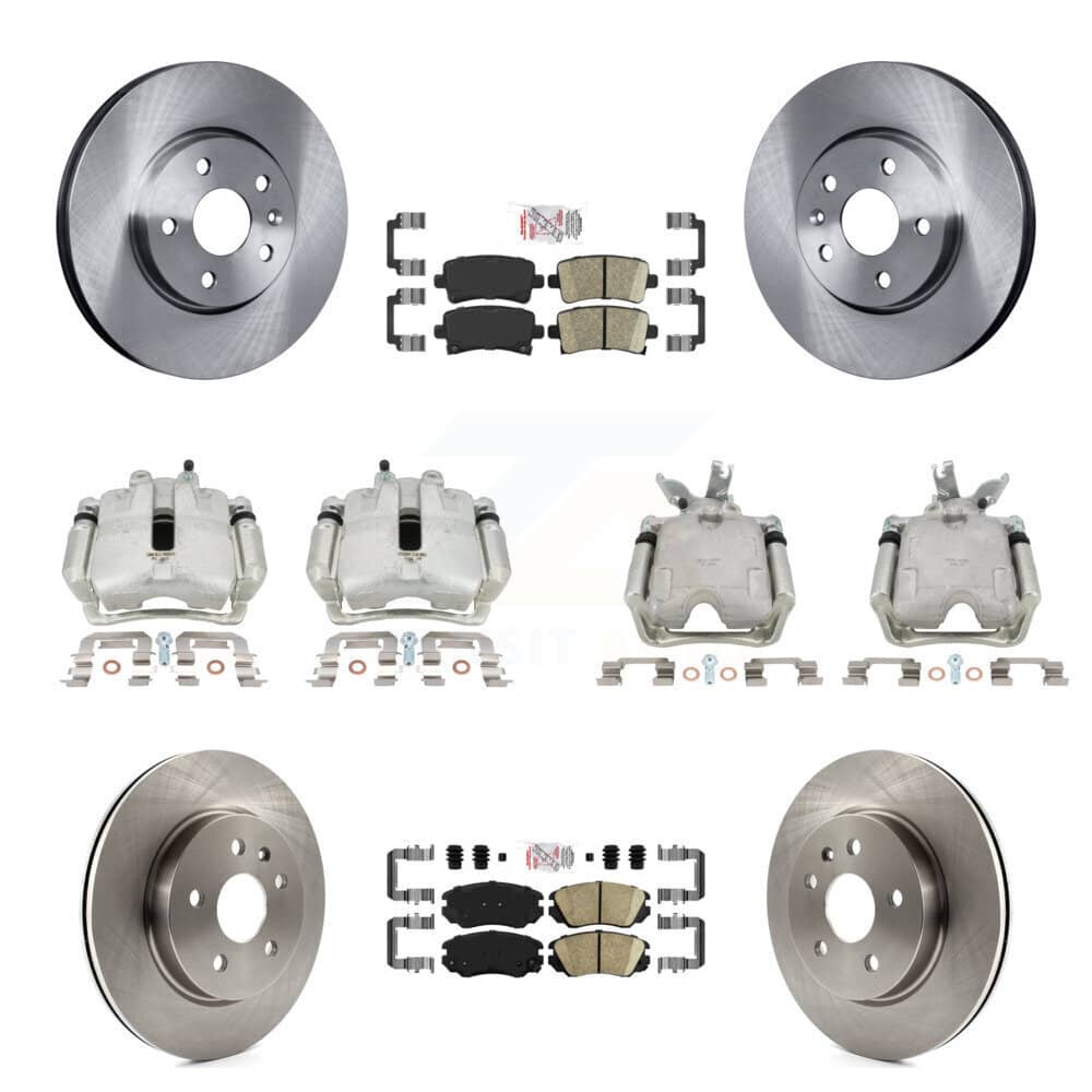 Transit Auto - KC8-102488N - Front and Rear Disc Brake Kits