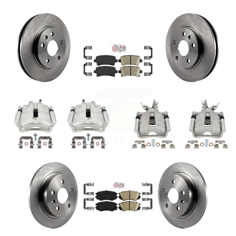 Transit Auto - KC8-102491N - Front and Rear Disc Brake Kits