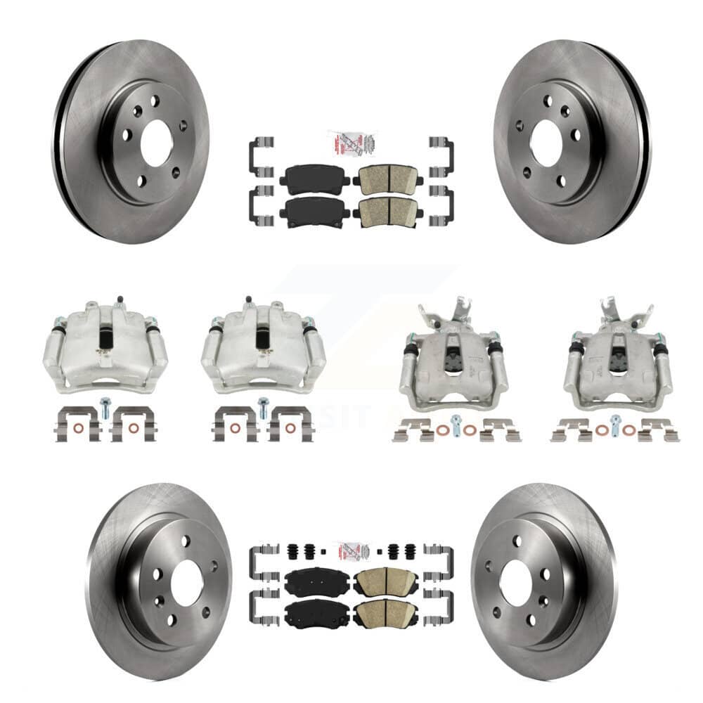 Transit Auto - KC8-102492N - Front and Rear Disc Brake Kits