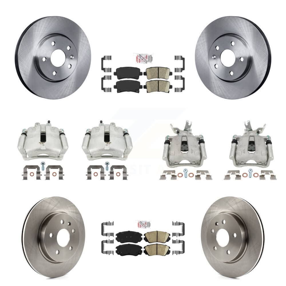 Transit Auto - KC8-102495N - Front and Rear Disc Brake Kits