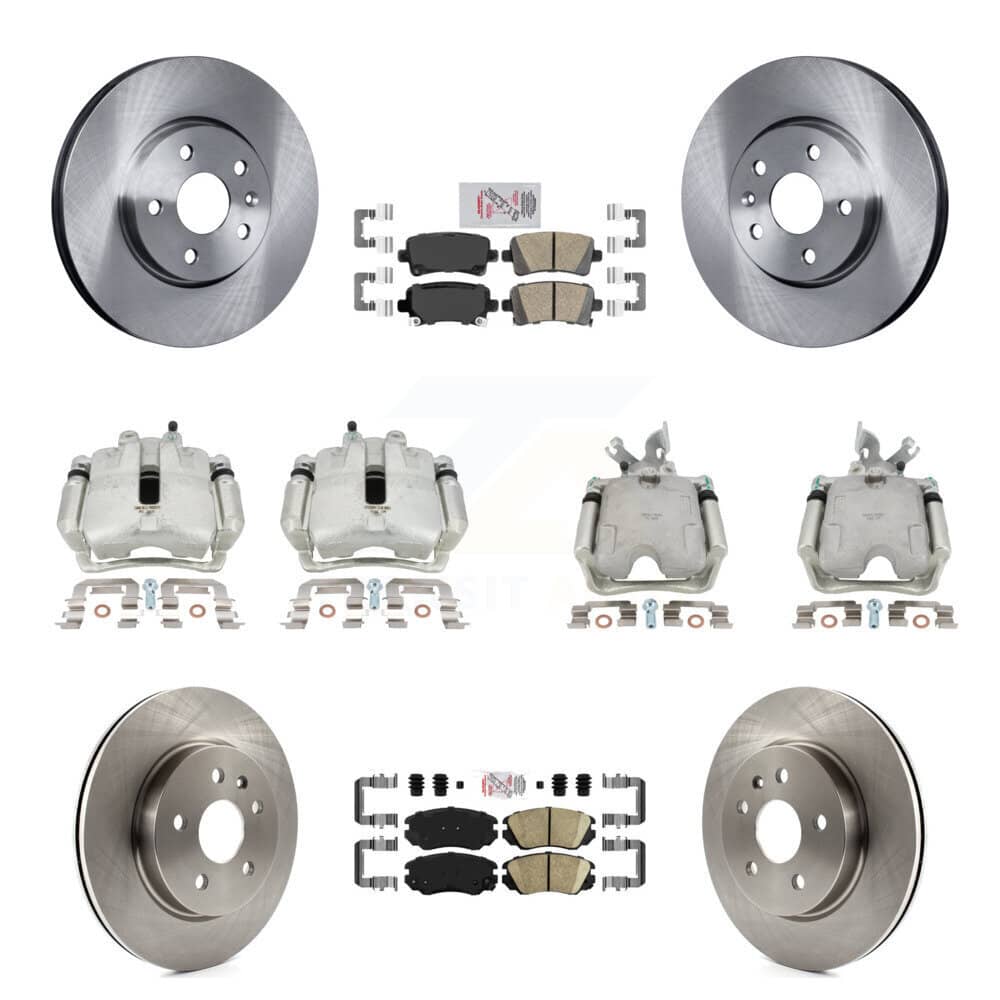 Transit Auto - KC8-102502N - Front and Rear Disc Brake Kits