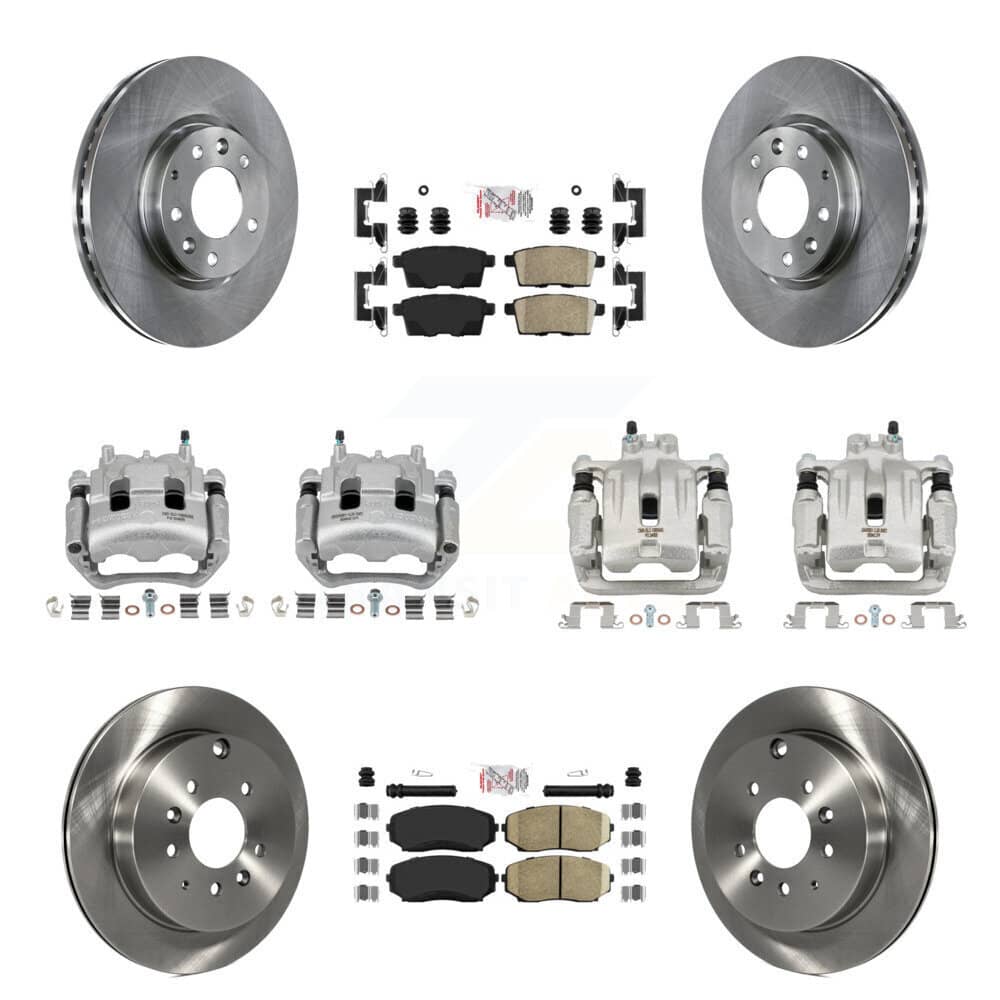 Transit Auto - KC8-102506N - Front and Rear Disc Brake Kits