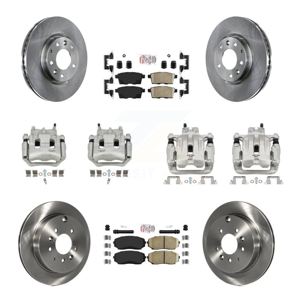 Transit Auto - KC8-102514N - Front and Rear Disc Brake Kits