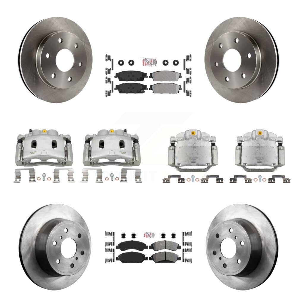 Transit Auto - KC8-102585N - Front and Rear Disc Brake Kits