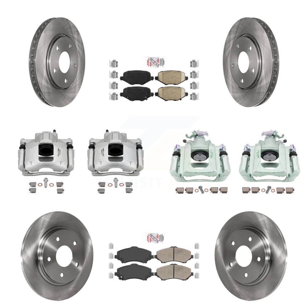 Transit Auto - KC8-102605N - Front and Rear Disc Brake Kits