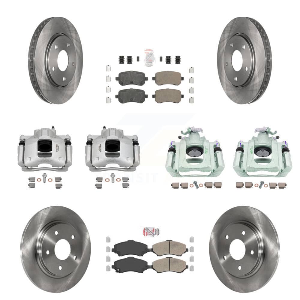Transit Auto - KC8-102609N - Front and Rear Disc Brake Kits