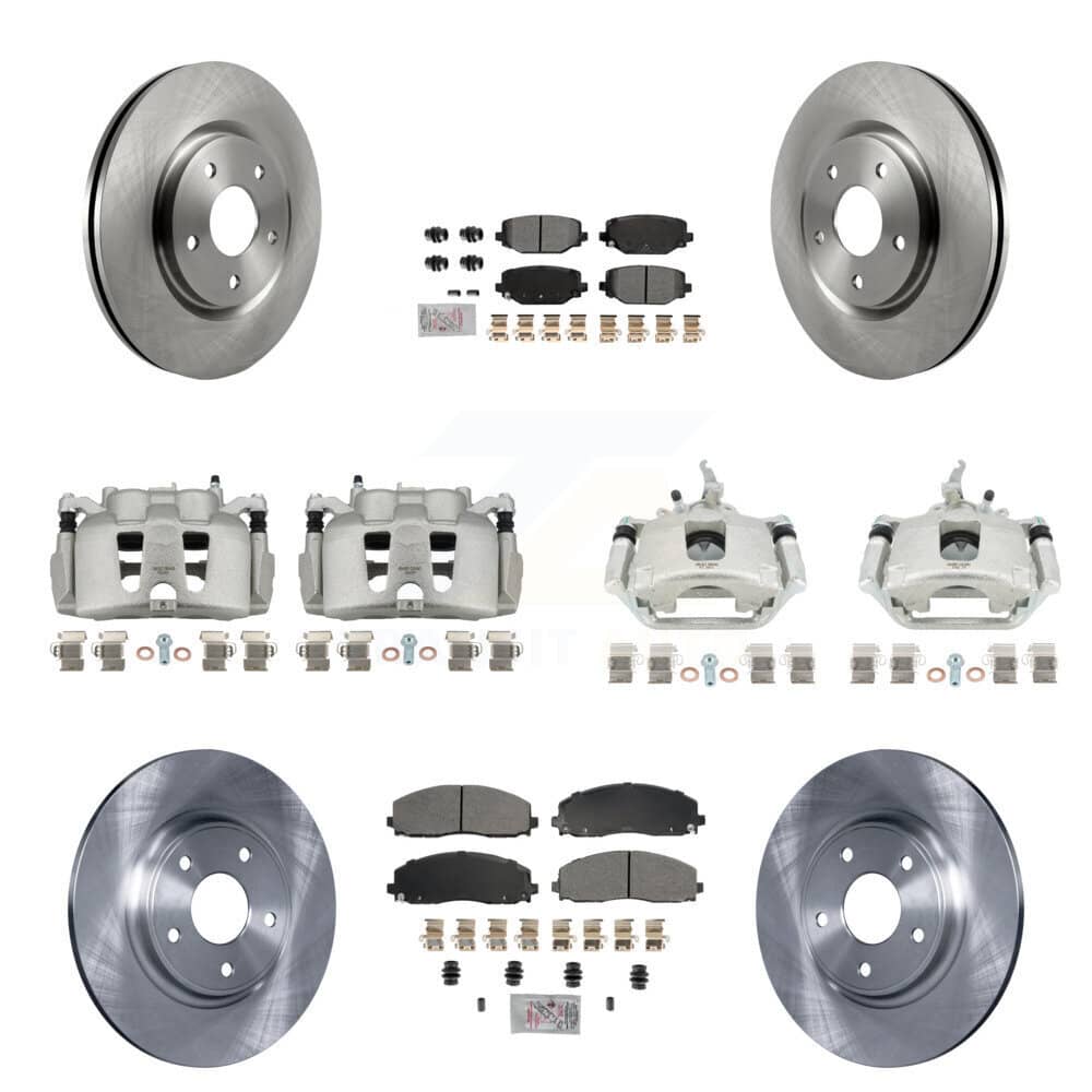 Transit Auto - KC8-102614N - Front and Rear Disc Brake Kits