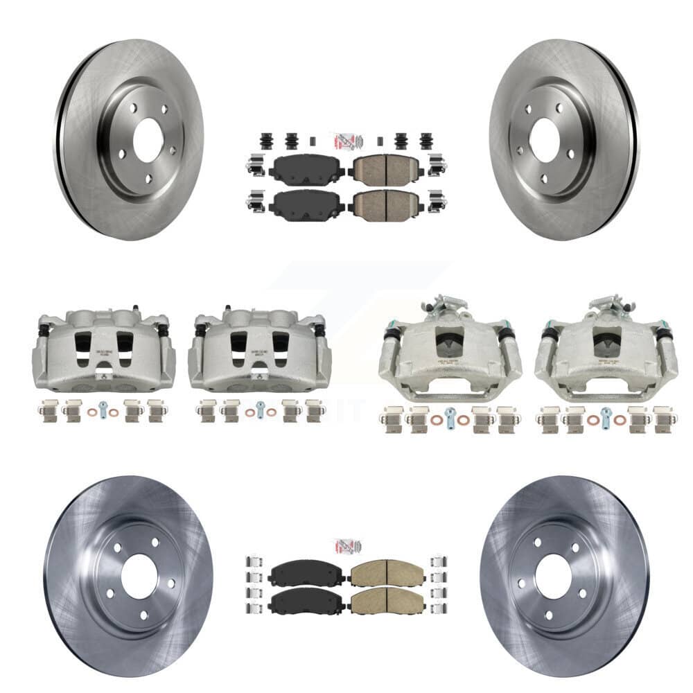 Transit Auto - KC8-102625N - Front and Rear Disc Brake Kits