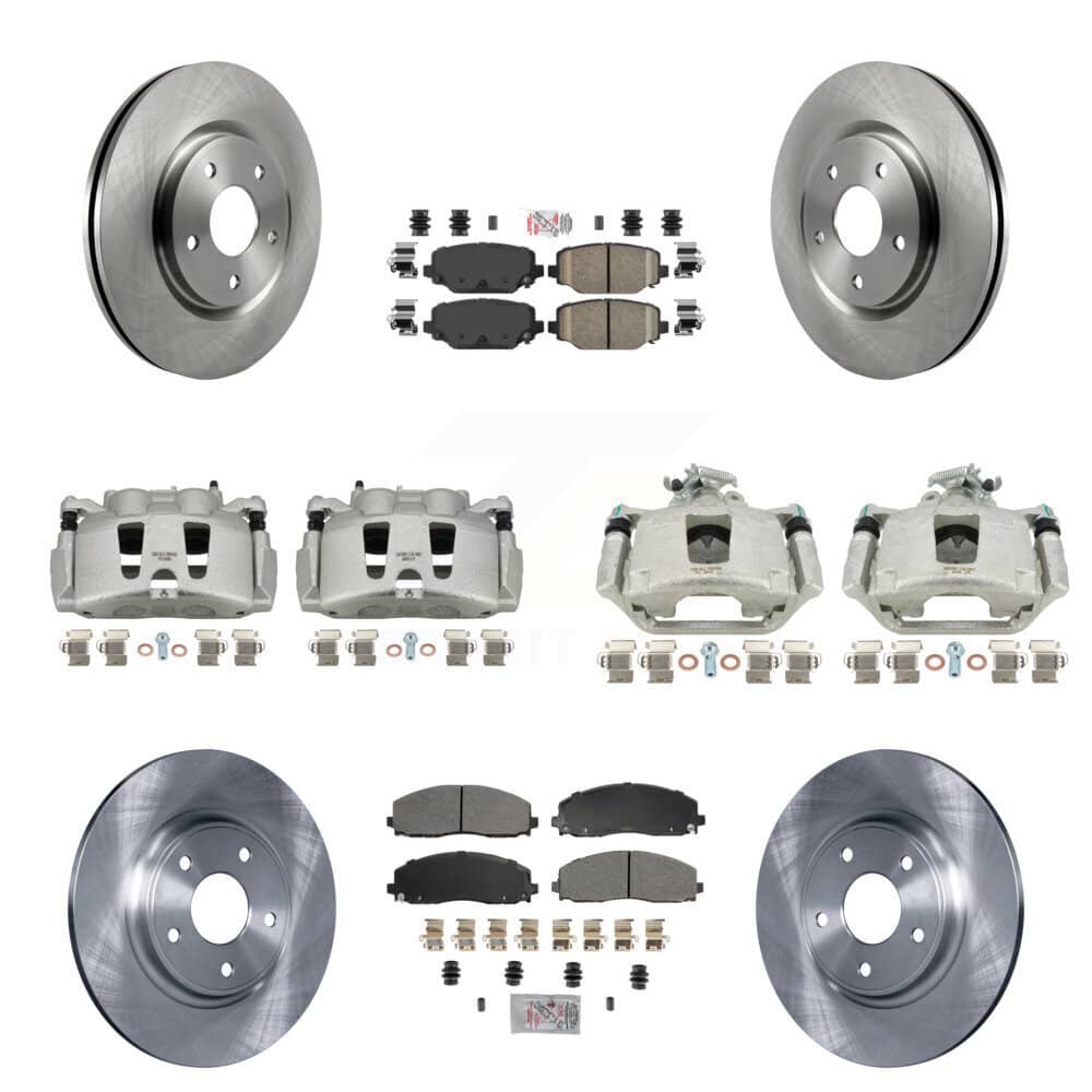 Transit Auto - KC8-102626N - Front and Rear Disc Brake Kits
