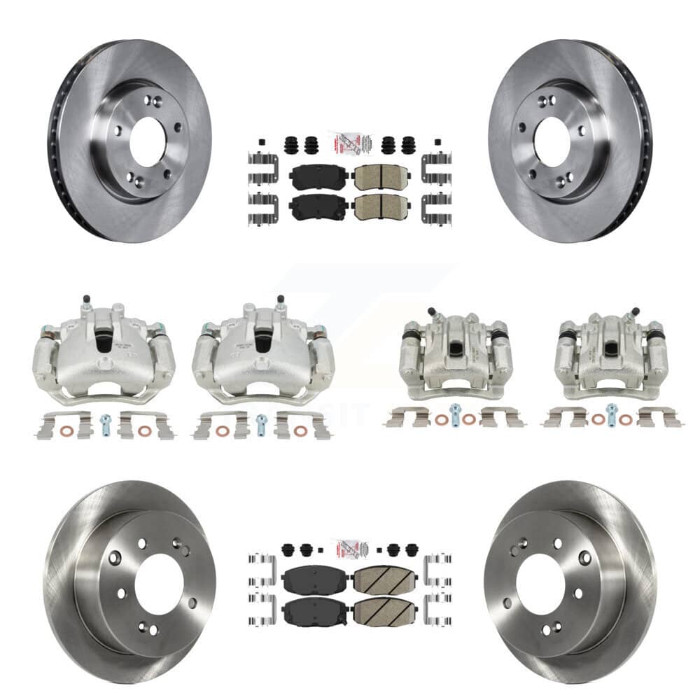 Transit Auto - KC8-102686N - Front and Rear Disc Brake Kits