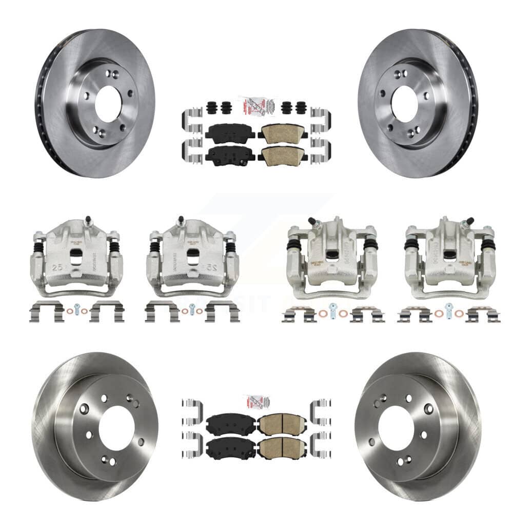 Transit Auto - KC8-102704N - Front and Rear Disc Brake Kits