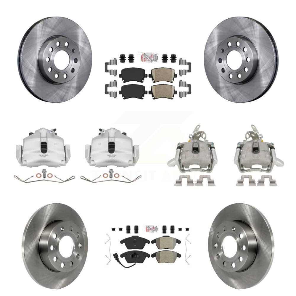 Transit Auto - KC8-102716N - Front and Rear Disc Brake Kits
