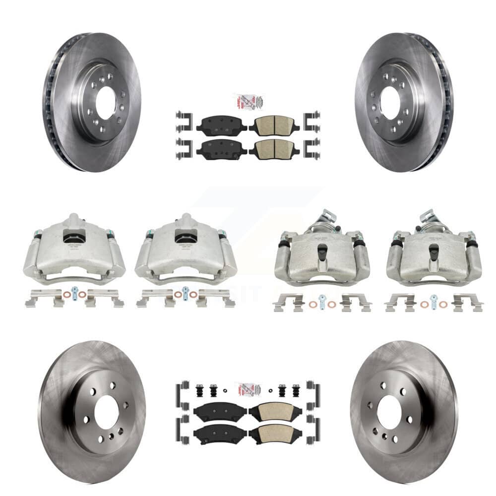 Transit Auto - KC8-102725N - Front and Rear Disc Brake Kits