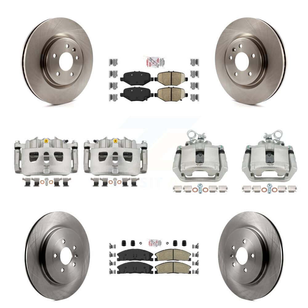 Transit Auto - KC8-102784N - Front and Rear Disc Brake Kits