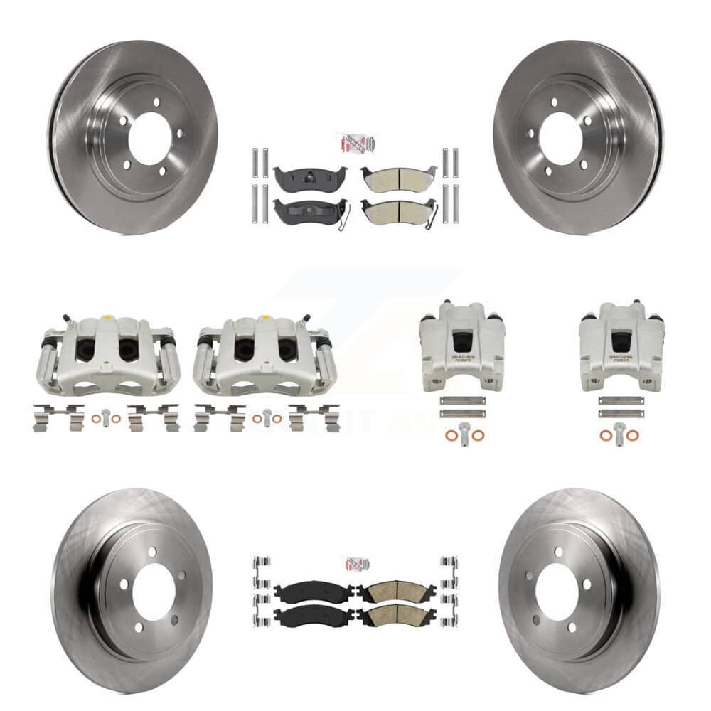 Transit Auto - KC8-102919N - Front and Rear Disc Brake Kits