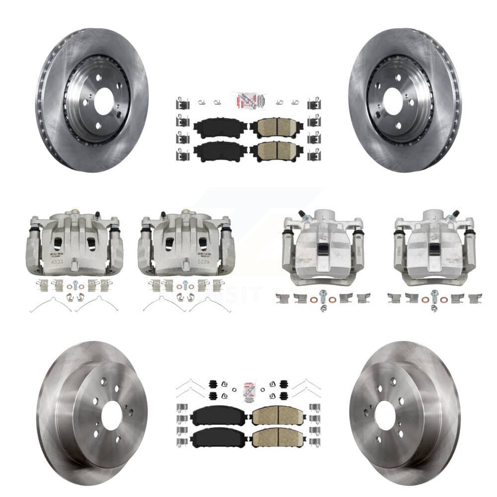 Transit Auto - KC8-103012N - Front and Rear Disc Brake Kits