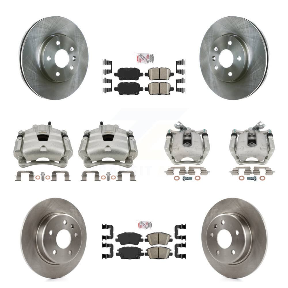 Transit Auto - KC8-103026N - Front and Rear Disc Brake Kits