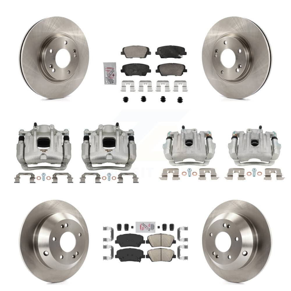 Transit Auto - KC8-103100N - Front and Rear Disc Brake Kits