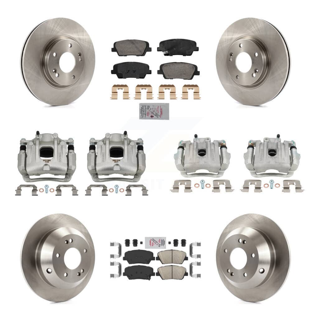 Transit Auto - KC8-103104N - Front and Rear Disc Brake Kits
