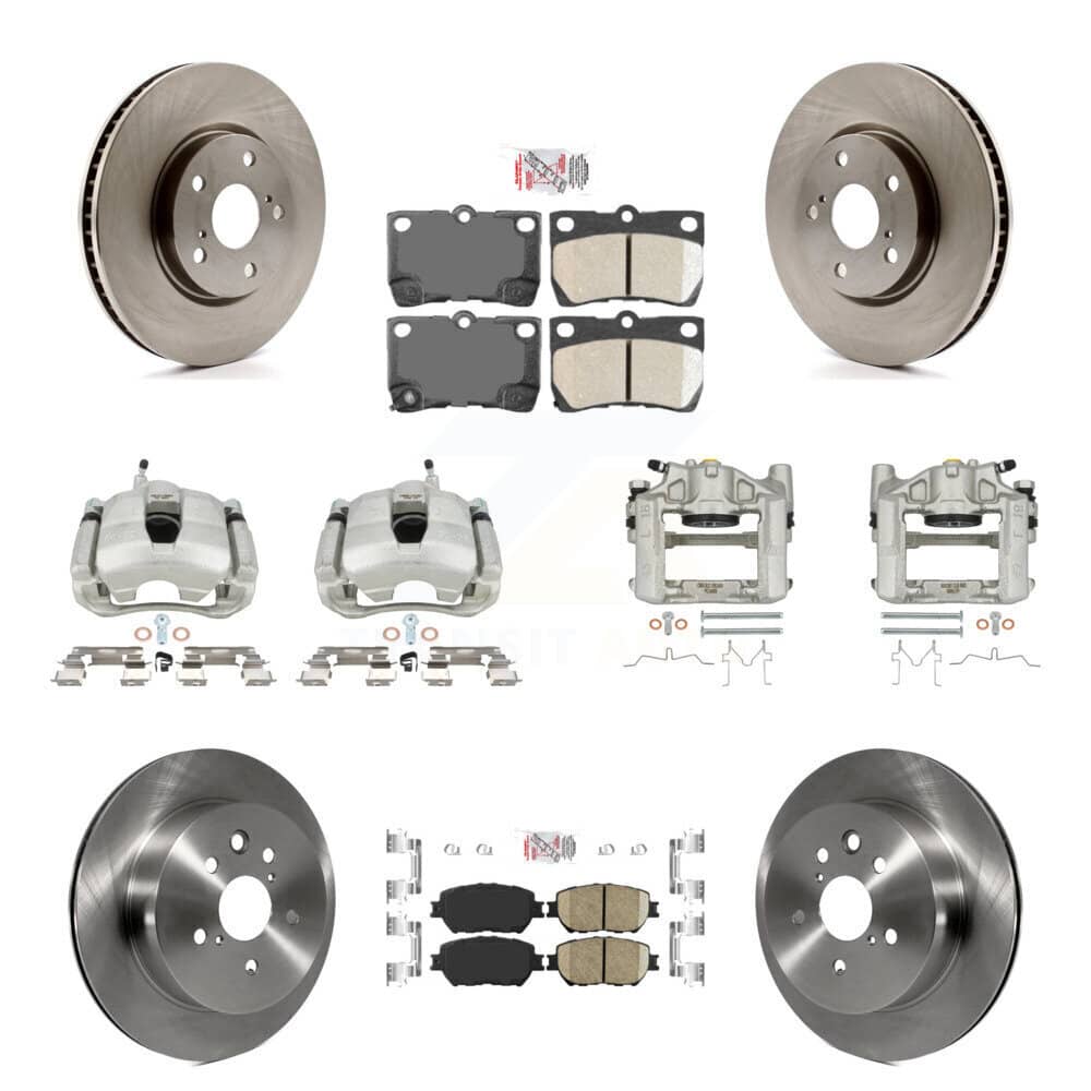 Transit Auto - KC8-103145N - Front and Rear Disc Brake Kits