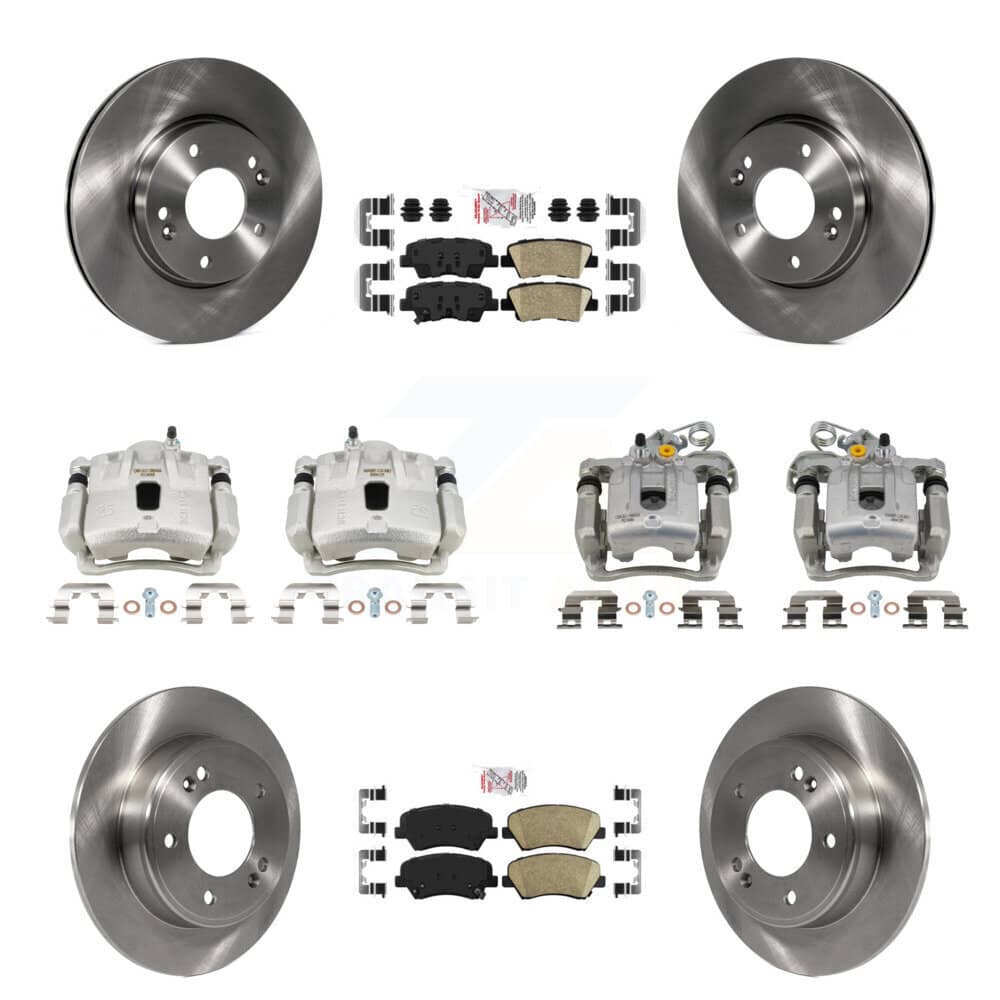 Transit Auto - KC8-103338N - Front and Rear Disc Brake Kits