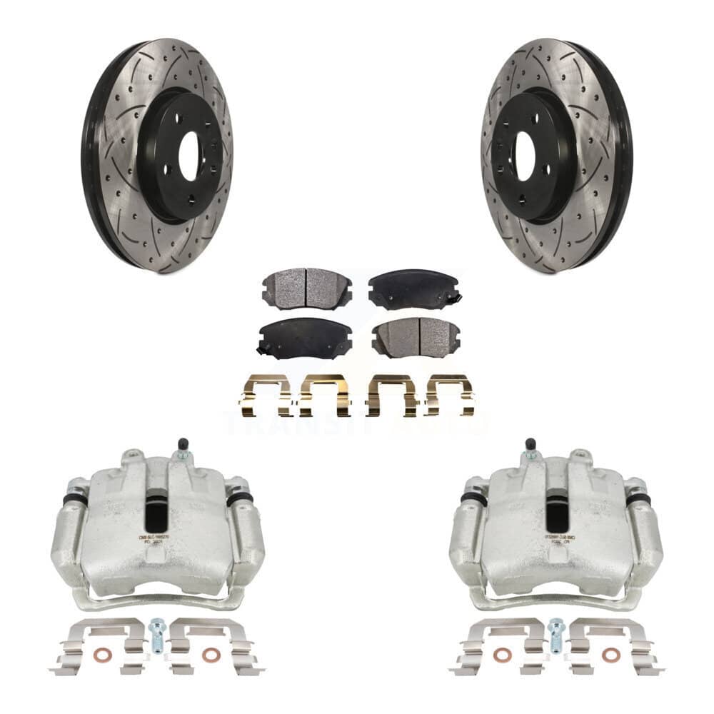 Transit Auto - KCD-100101P - Front Disc Brake Kits