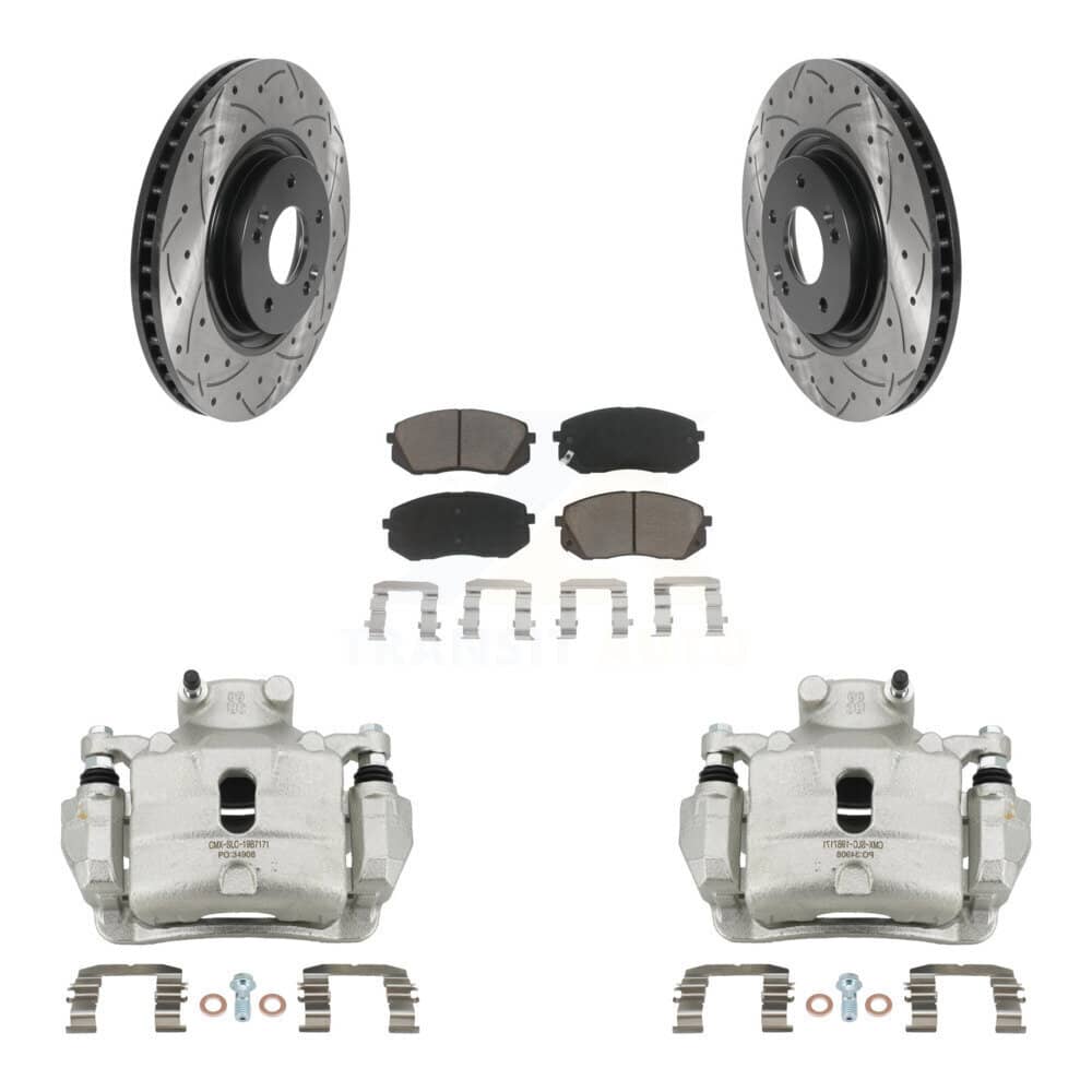 Transit Auto - KCD-100107C - Front Disc Brake Kits