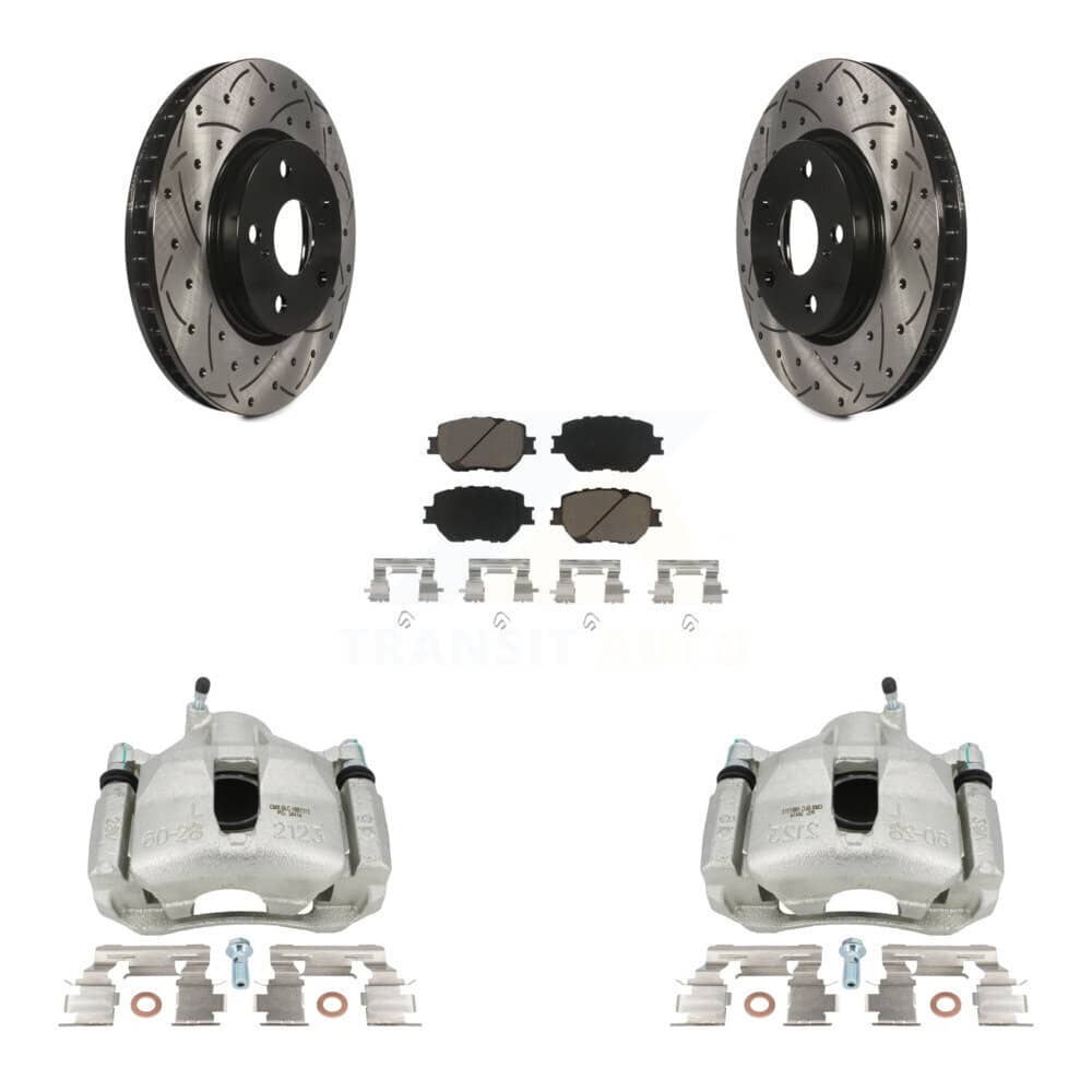 Transit Auto - KCD-100123C - Front Disc Brake Kits