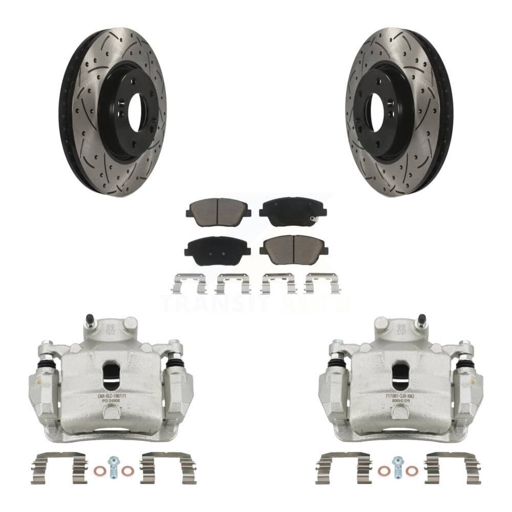Transit Auto - KCD-100138C - Front Disc Brake Kits
