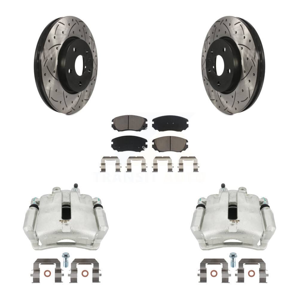 Transit Auto - KCD-100166C - Front Disc Brake Kits