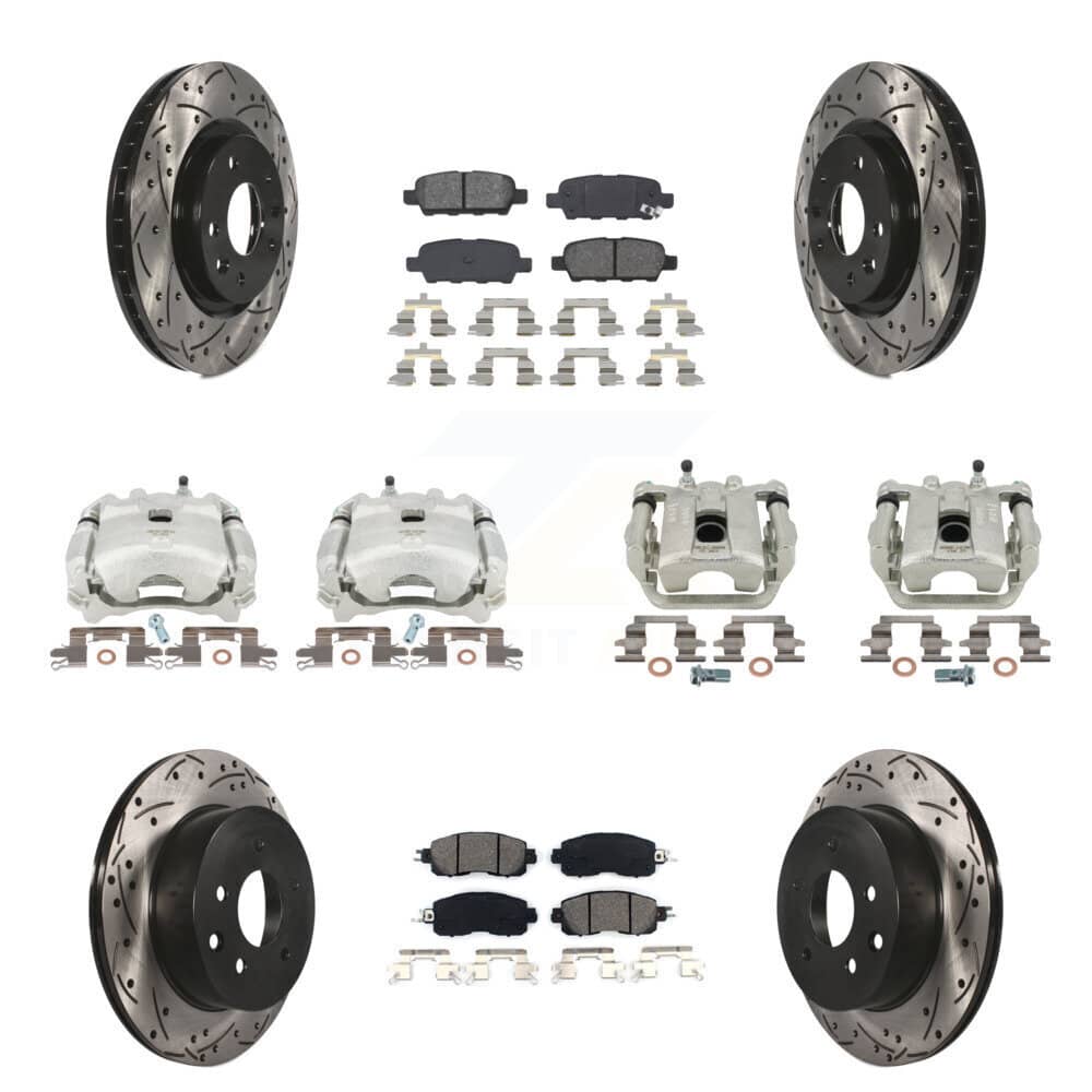 Transit Auto - KCD-100210S - Front and Rear Disc Brake Kits