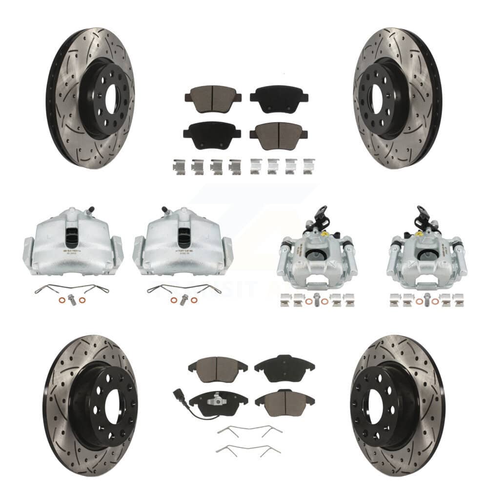 Transit Auto - KCD-100213C - Front and Rear Disc Brake Kits