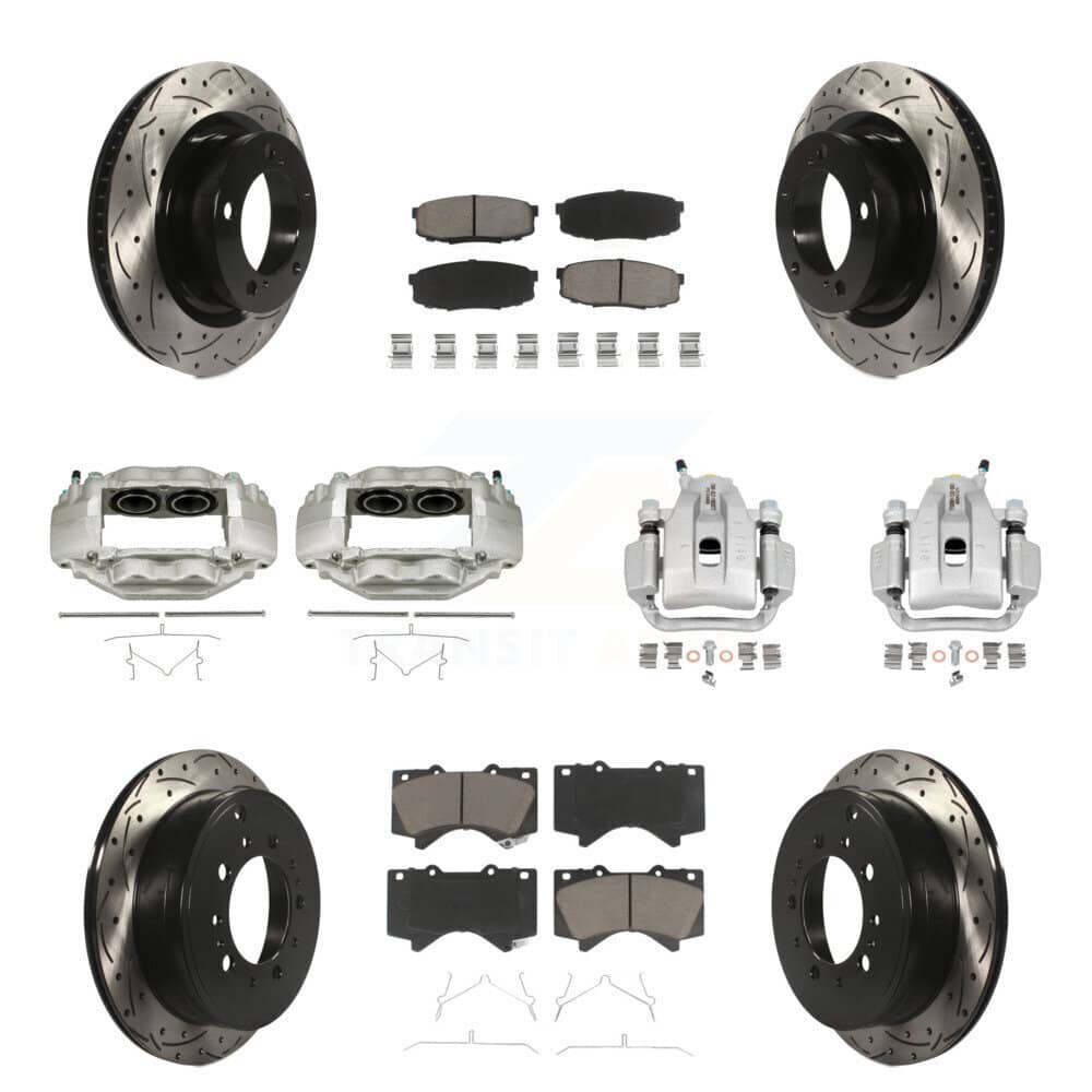 Transit Auto - KCD-100234C - Front and Rear Disc Brake Kits