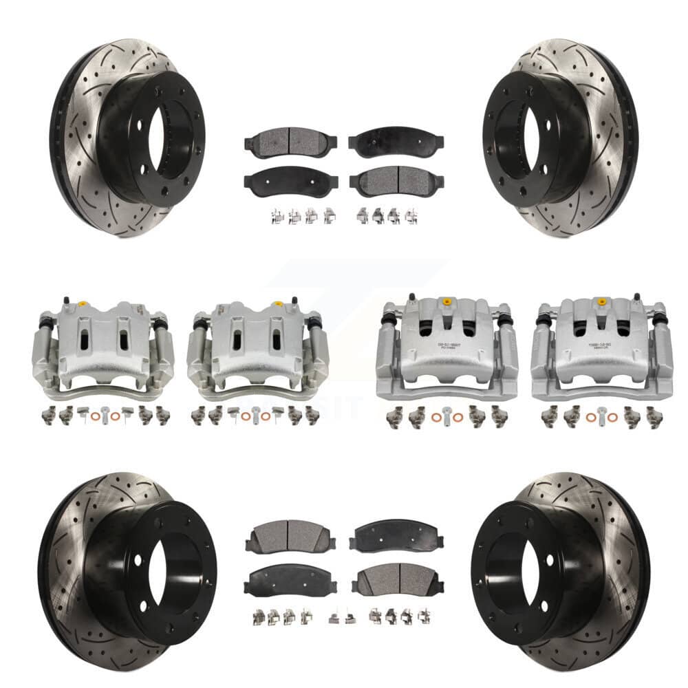 Transit Auto - KCD-100241P - Front and Rear Disc Brake Kits