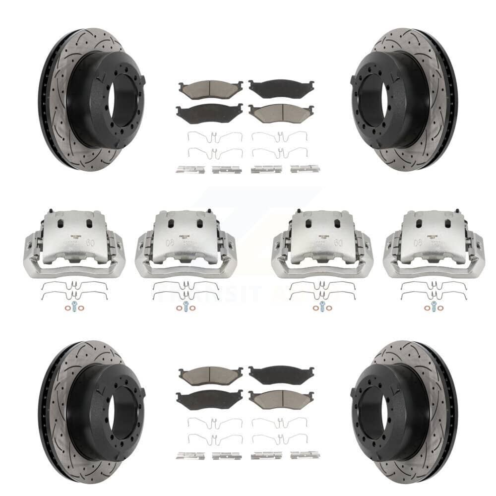Transit Auto - KCD-100269C - Front and Rear Disc Brake Kits