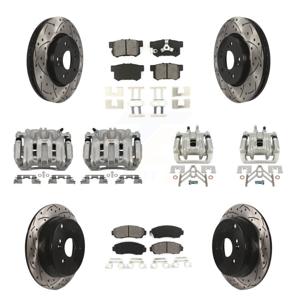 Transit Auto - KCD-100272S - Front and Rear Disc Brake Kits