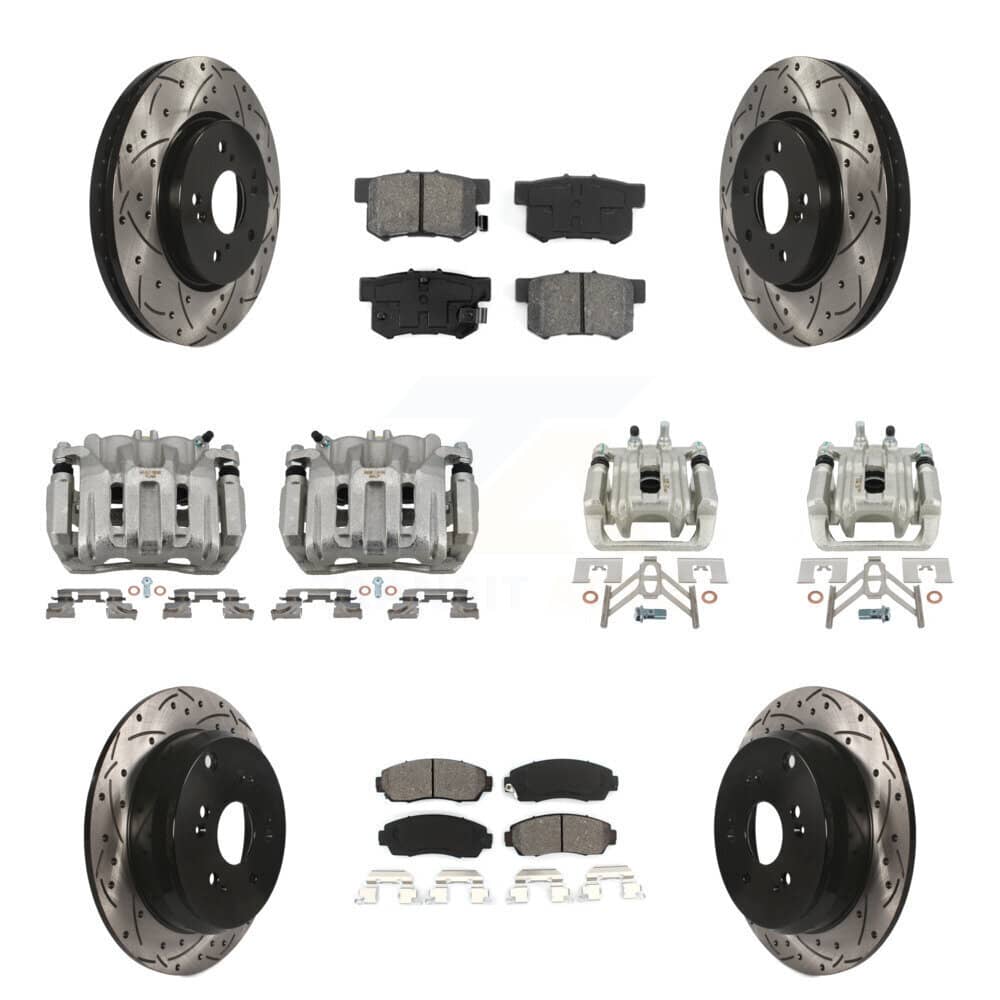 Transit Auto - KCD-100273S - Front and Rear Disc Brake Kits