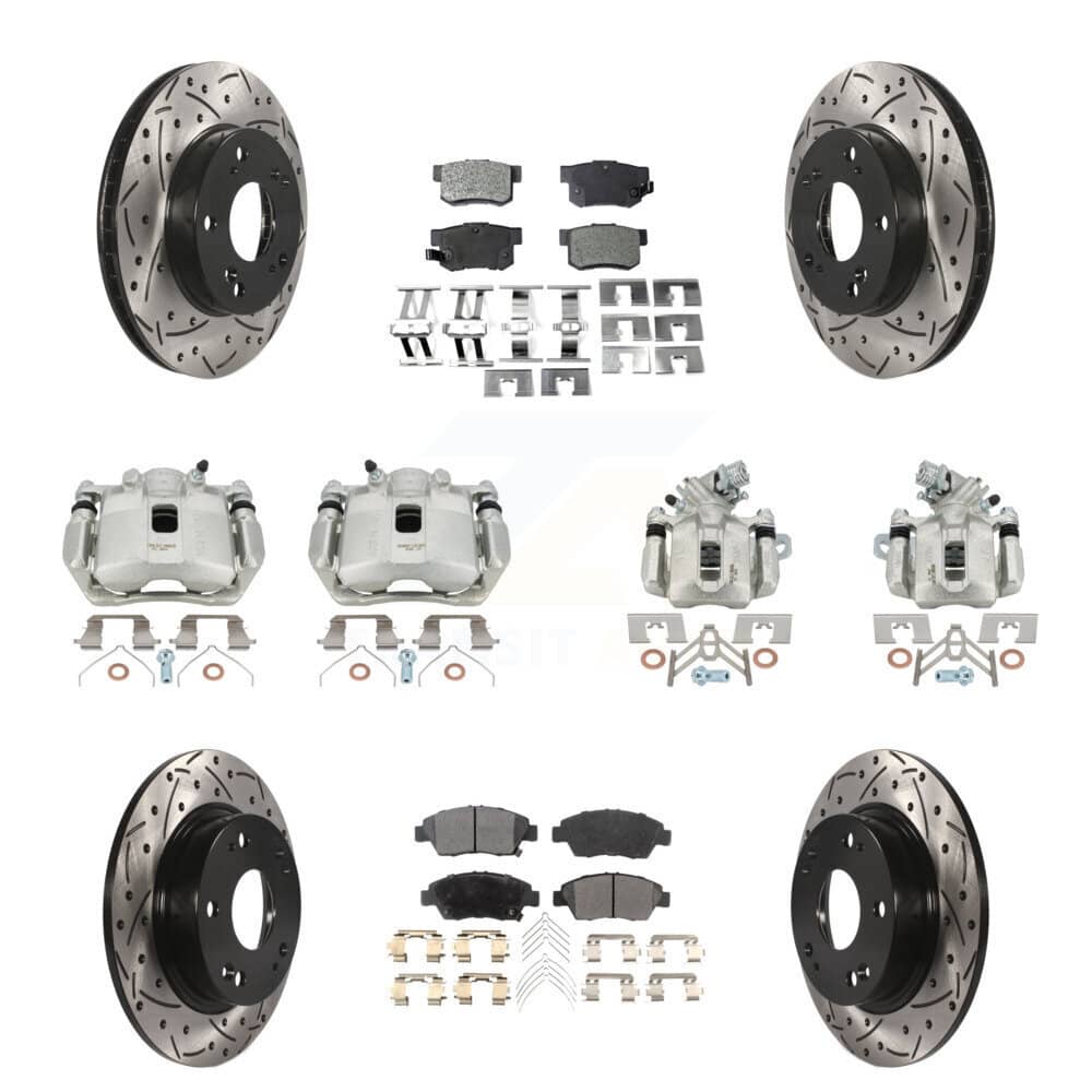Transit Auto - KCD-100300P - Front and Rear Disc Brake Kits
