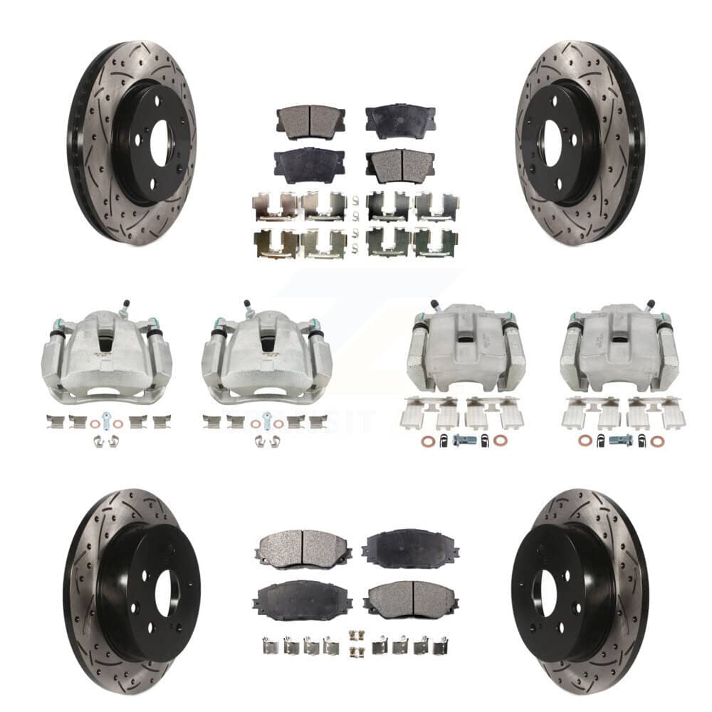 Transit Auto - KCD-100300T - Front and Rear Disc Brake Kits