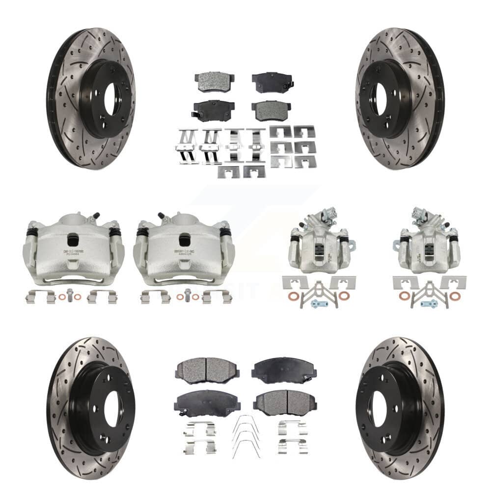 Transit Auto - KCD-100301P - Front and Rear Disc Brake Kits