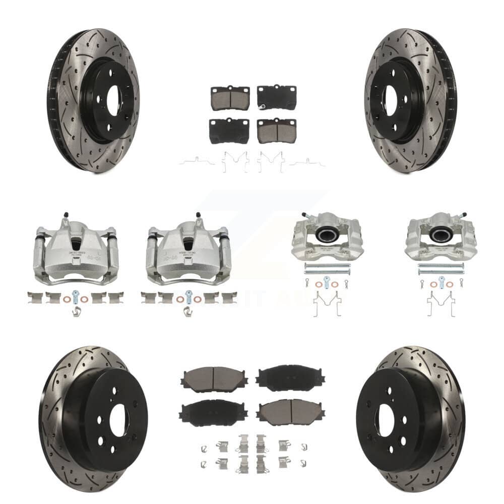 Transit Auto - KCD-100303C - Front and Rear Disc Brake Kits