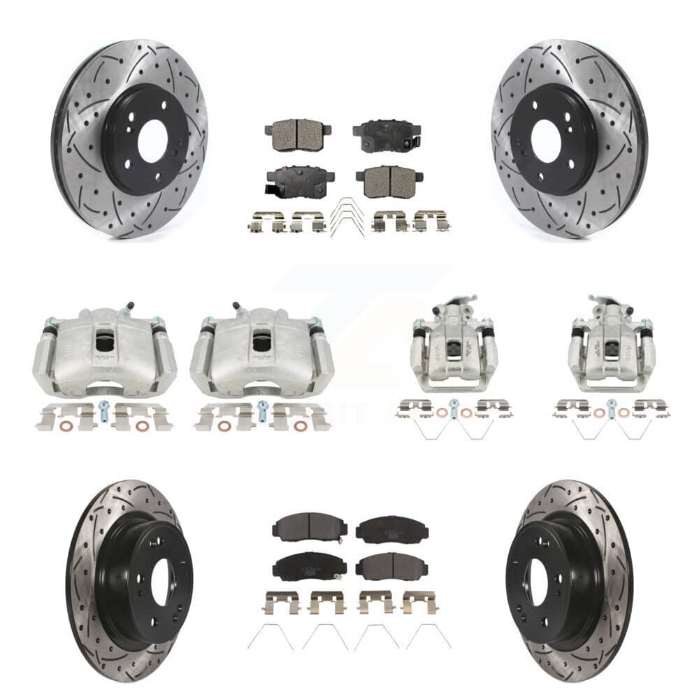Transit Auto - KCD-100304T - Front and Rear Disc Brake Kits