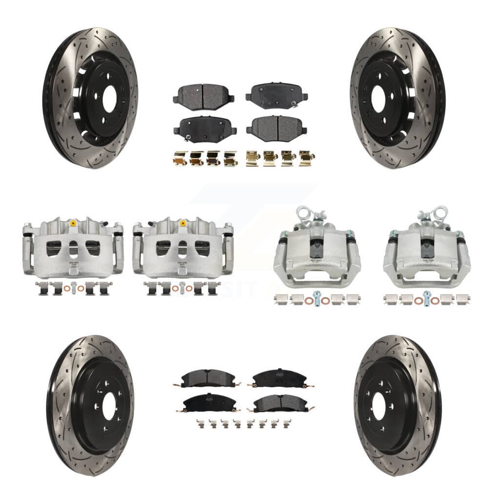 Transit Auto - KCD-100305P - Front and Rear Disc Brake Kits