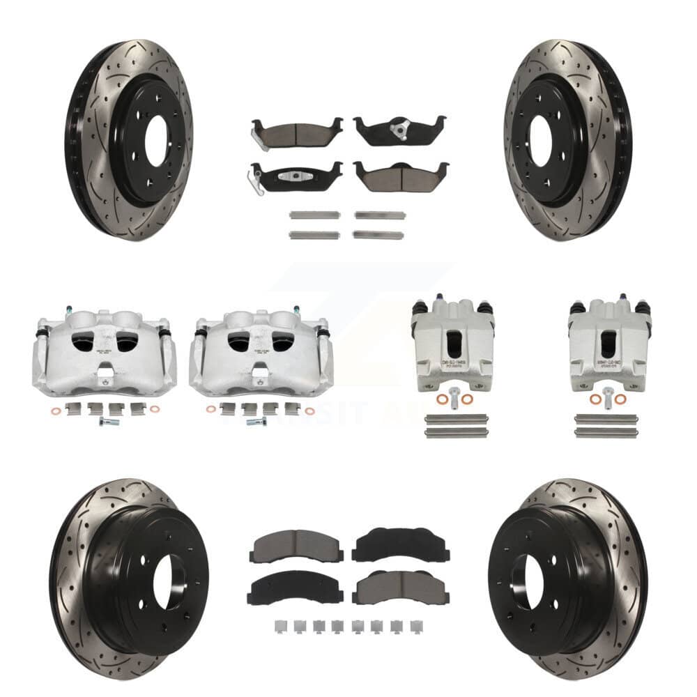 Transit Auto - KCD-100315C - Front and Rear Disc Brake Kits