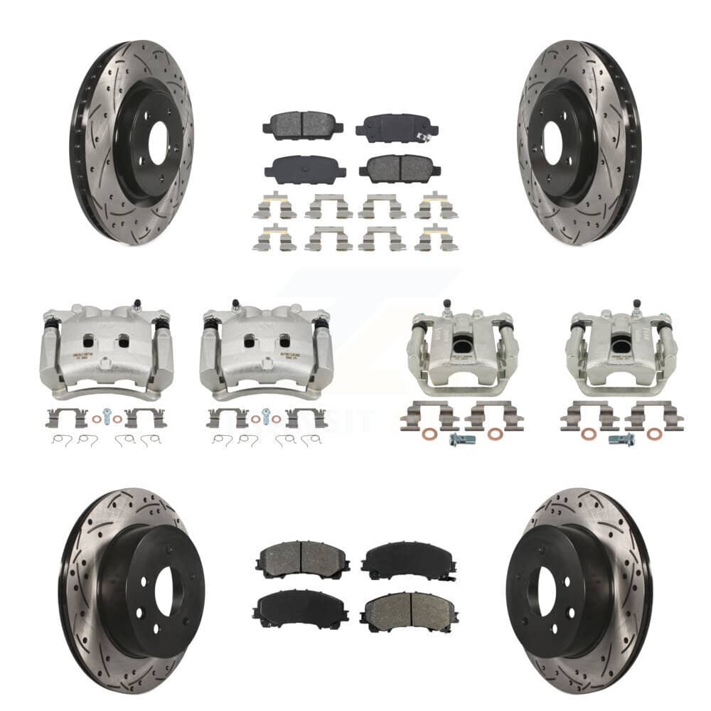 Transit Auto - KCD-100320S - Front and Rear Disc Brake Kits