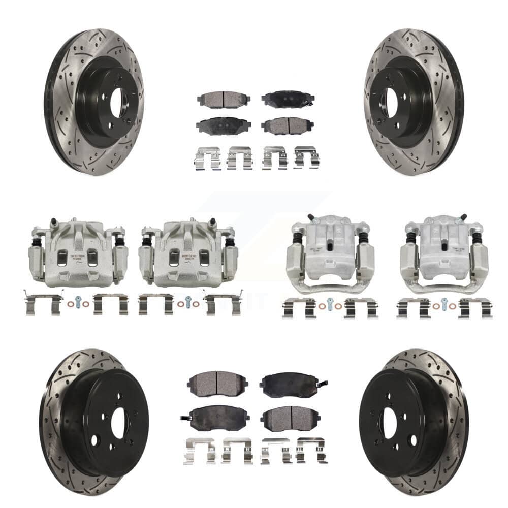 Transit Auto - KCD-100320T - Front and Rear Disc Brake Kits
