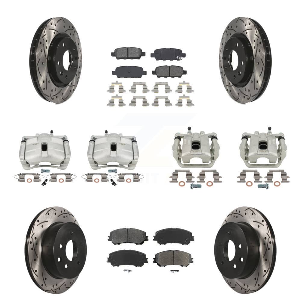 Transit Auto - KCD-100321S - Front and Rear Disc Brake Kits