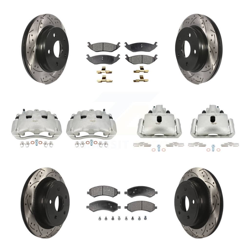 Transit Auto - KCD-100323P - Front and Rear Disc Brake Kits